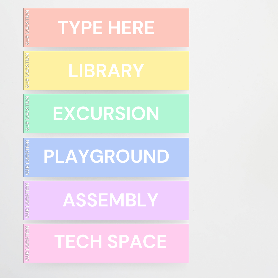 Location Door Display - School Doodles Classroom Decor - Teacher Resources & Classroom Decor
