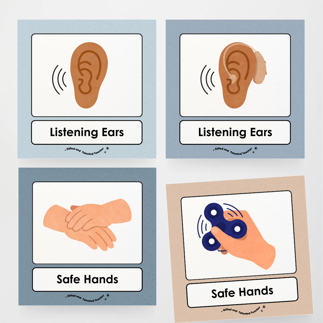 Inclusive Active Listening Editable Classroom Display - Little Circus Classroom Decor - Teacher Resources & Classroom Decor