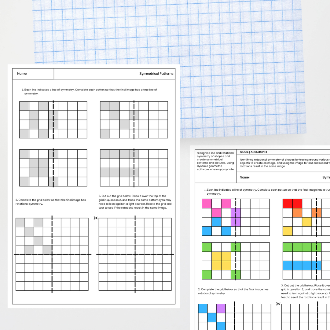 Symmetrical Patterns Activity
