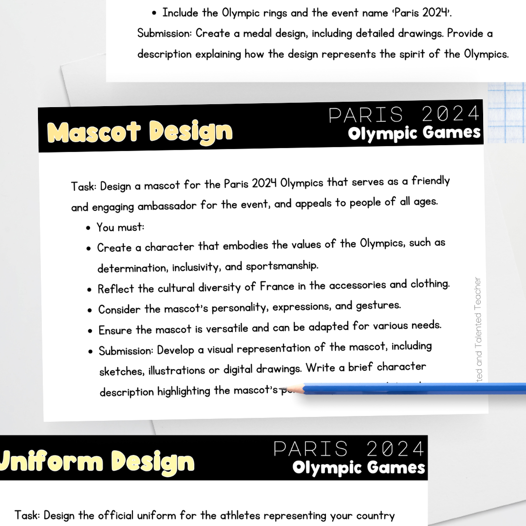 Bundle: Paris Olympics 2024 - Teacher Resources & Classroom Decor