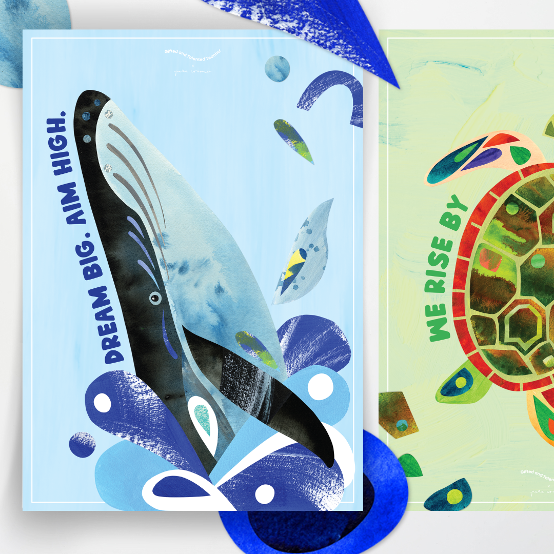 x Pete Cromer - Sea Life Classroom Decor Bundle - Teacher Resources & Classroom Decor