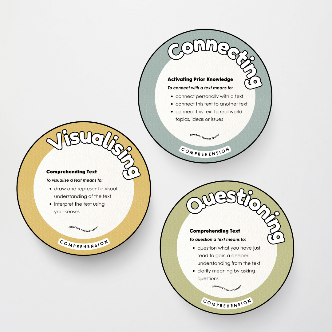 The Super 6 Strategies Posters - Farmers Market Classroom Decor