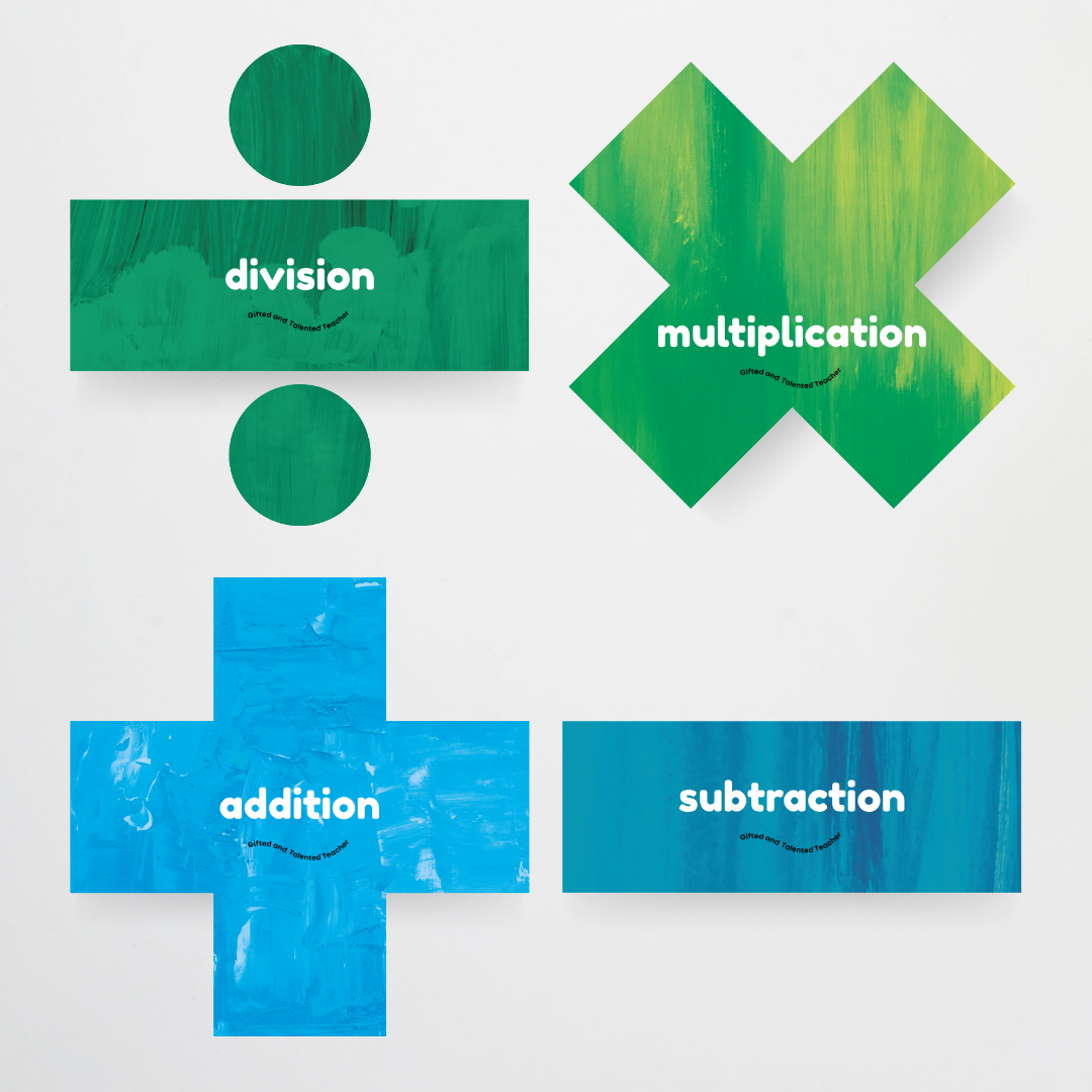 Pete Cromer: Maths Symbols and Vocabulary - Australian Fauna and Flora Classroom Decor