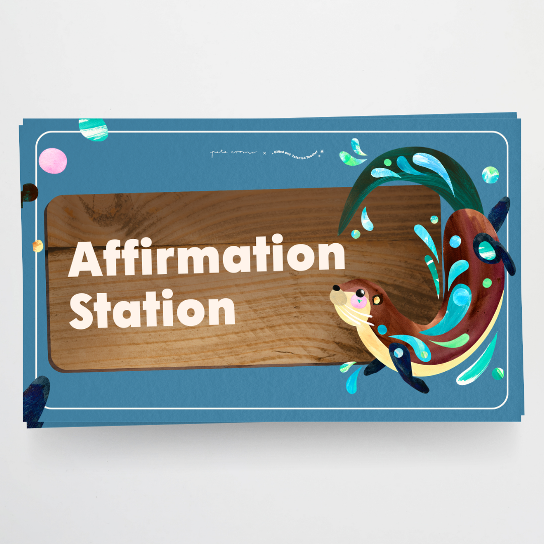 Affirmation Station - North America Classroom Decor