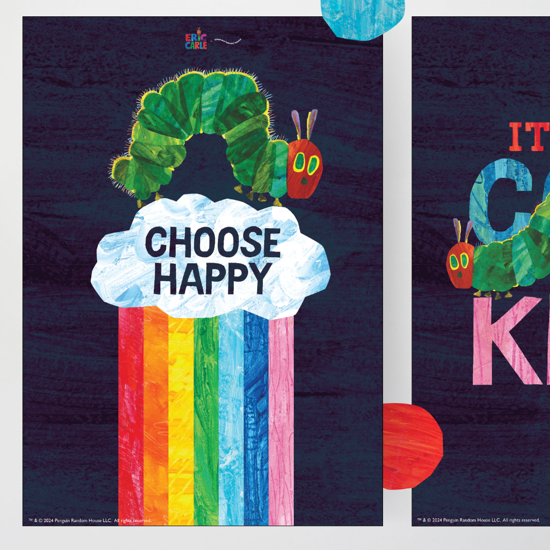 It's Cool To Be Kind Quote Posters - The Very Hungry Caterpillar™ - Teacher Resources & Classroom Decor