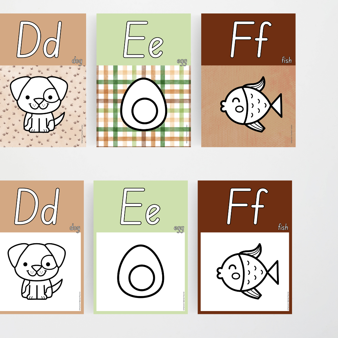 Alphabet Posters - Woodland Classroom Decor - Teacher Resources & Classroom Decor