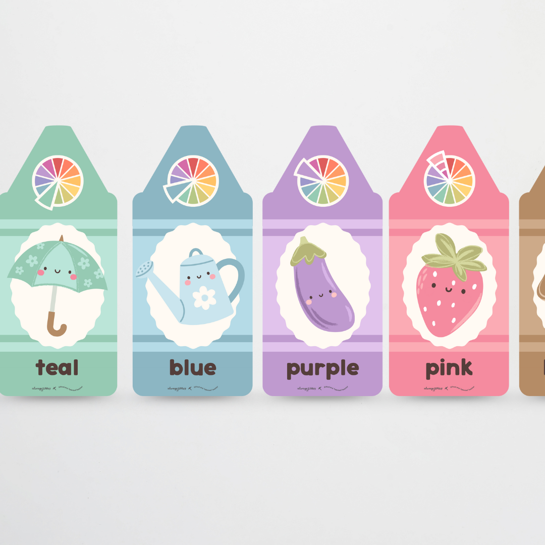 Crayon Colour/Color Posters - Farmers Market Classroom Decor - Teacher Resources & Classroom Decor