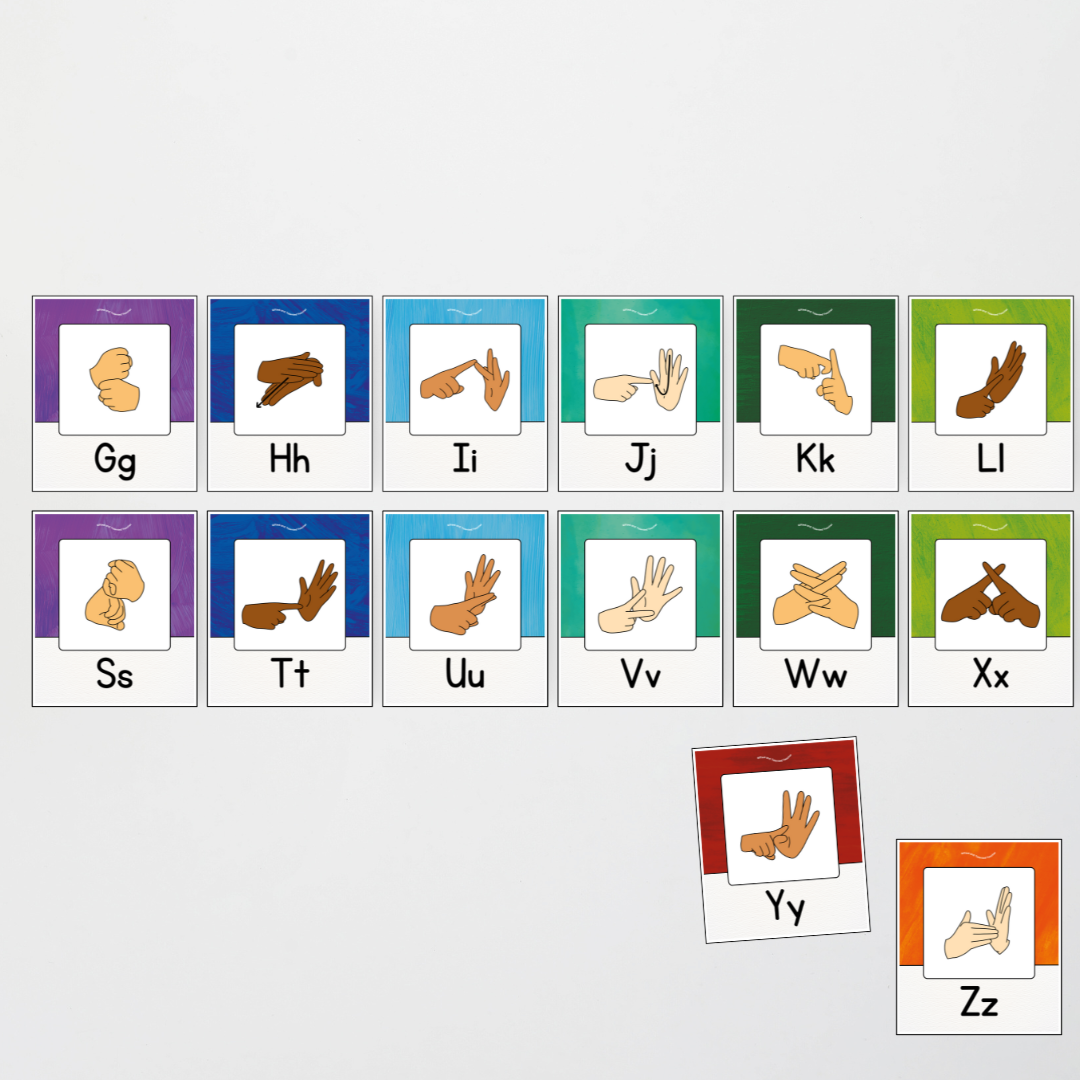 Pete Cromer: Auslan Alphabet Posters - Insect Life Classroom Decor