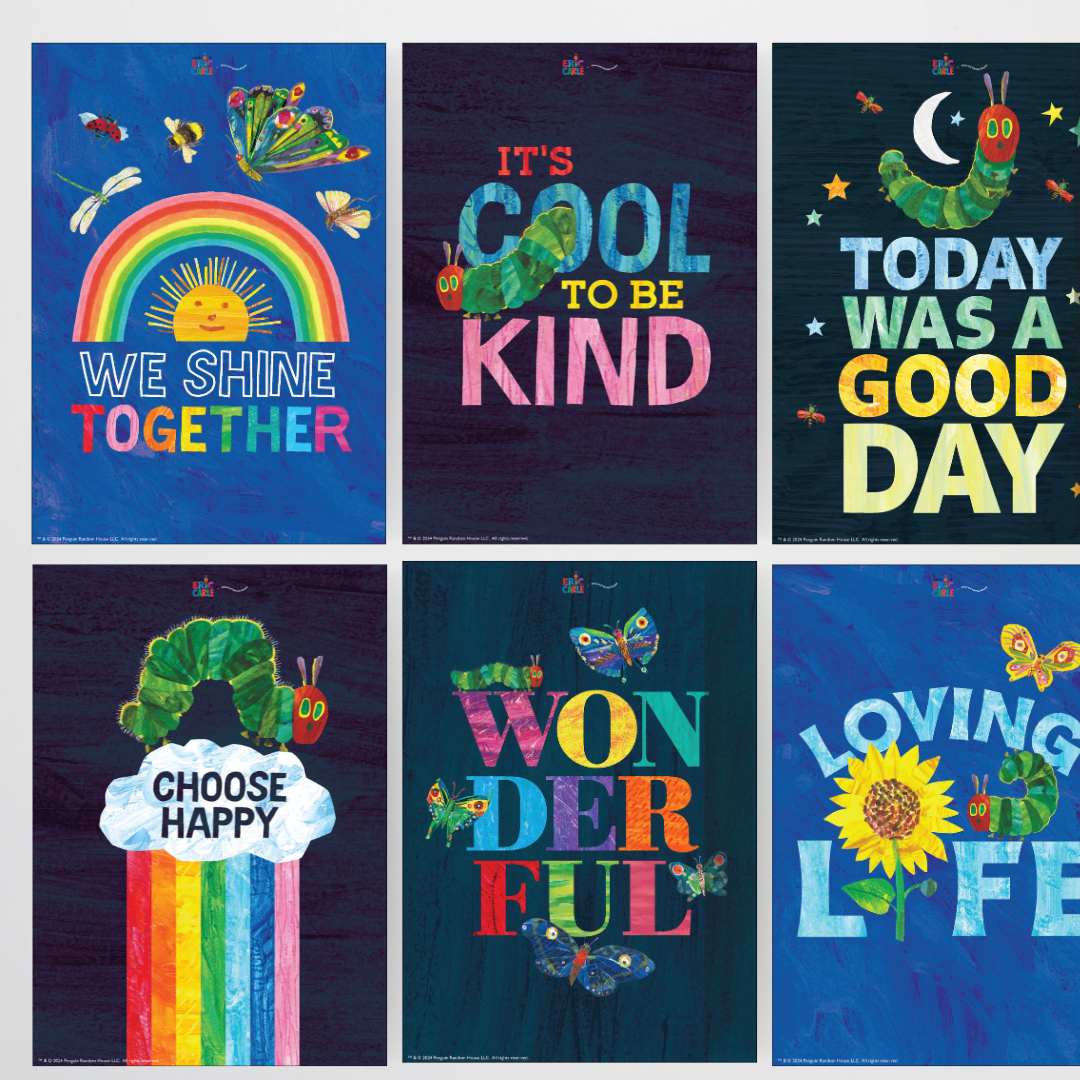 It's Cool To Be Kind Quote Posters - The Very Hungry Caterpillar™ - Teacher Resources & Classroom Decor