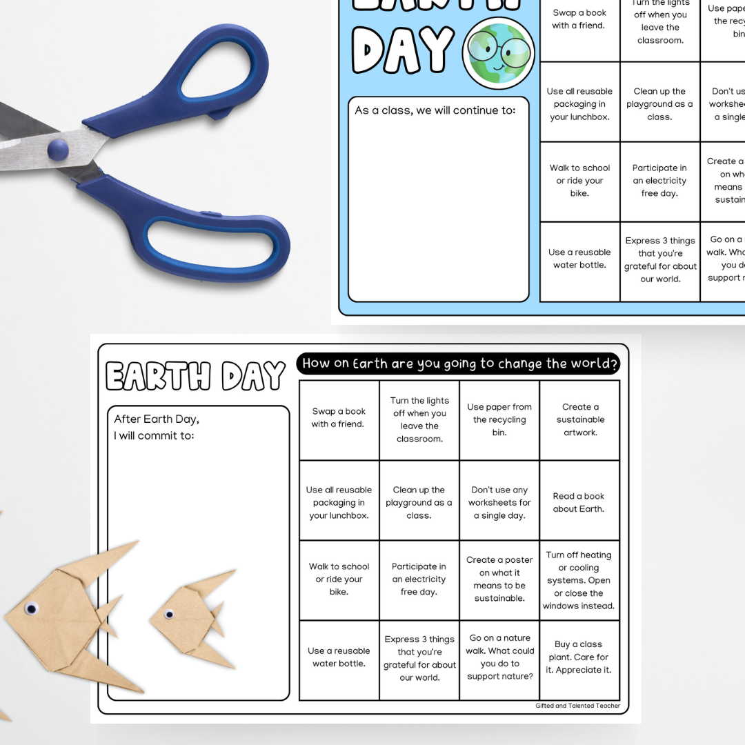 Earth Day: Bingo Board