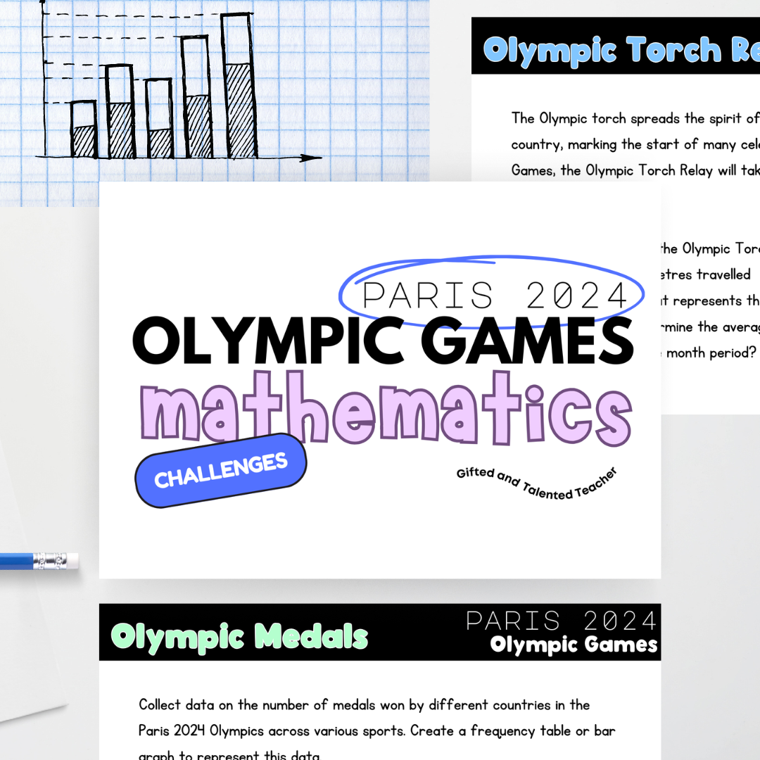 Bundle: Paris Olympics 2024 - Teacher Resources & Classroom Decor
