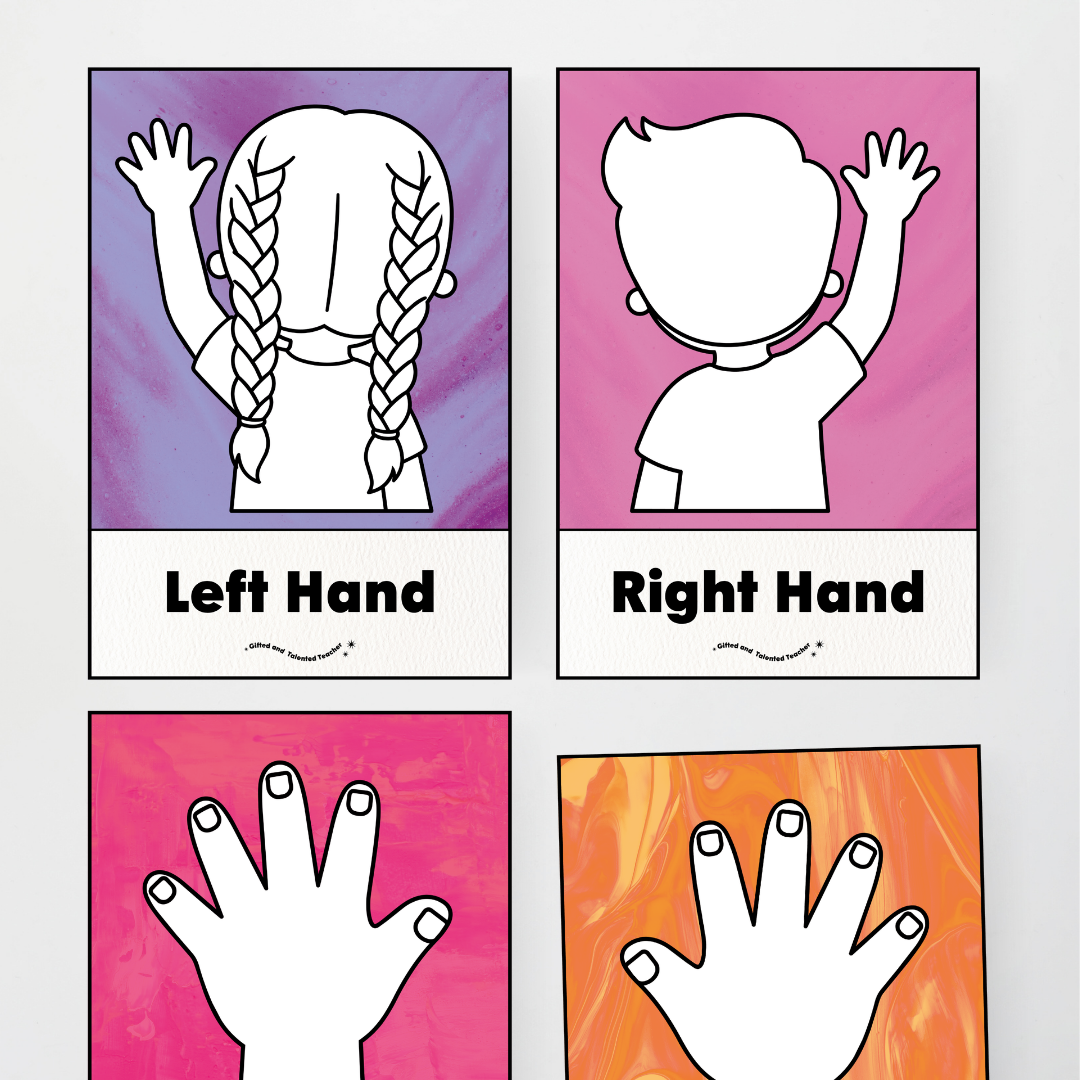 Left Hand and Right Hand Position Classroom Display - Australian Fauna and Flora Classroom Decor - Teacher Resources & Classroom Decor