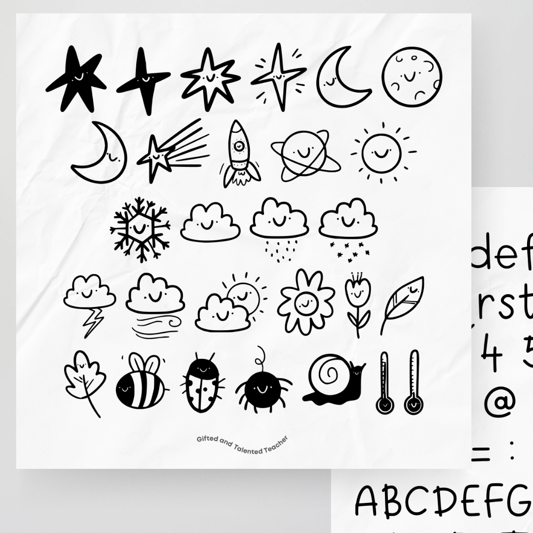 Growing Bundle: GT Fonts - Teacher Resources & Classroom Decor