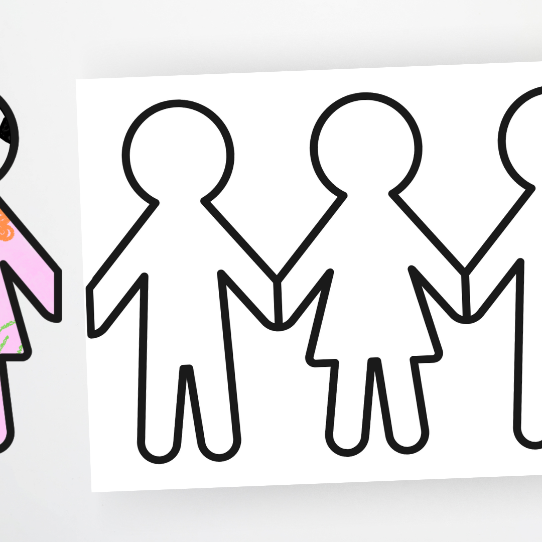 Harmony Day and Harmony Week: Paper Doll Chain