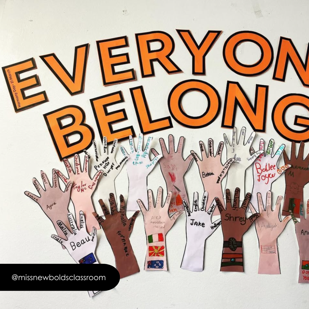Harmony Day and Harmony Week: United Hands