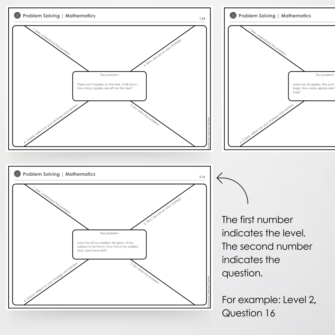 Problem Solving Activity | Working Mathematically