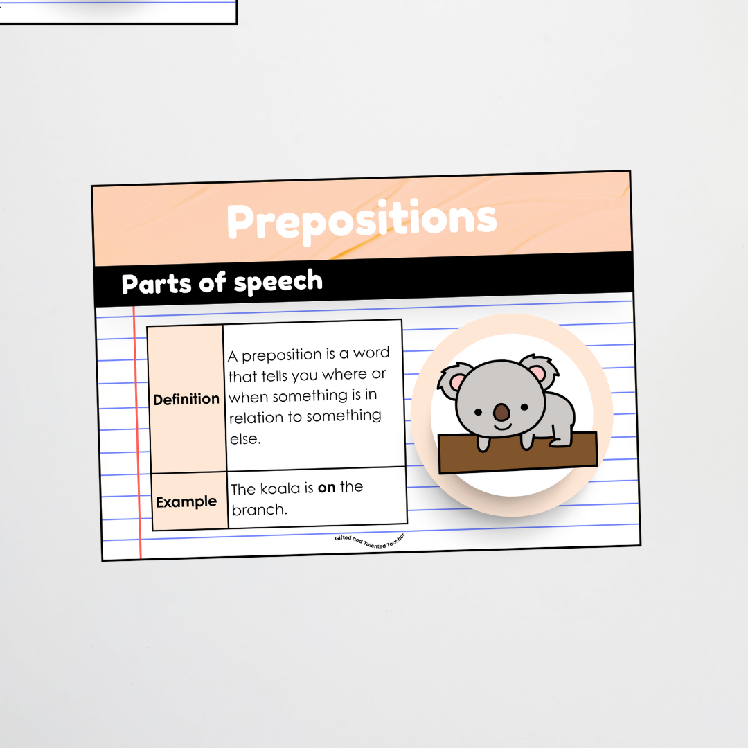 Bundle: Parts of Speech Posters and Classroom Display - Neutral Classroom Decor - Teacher Resources & Classroom Decor