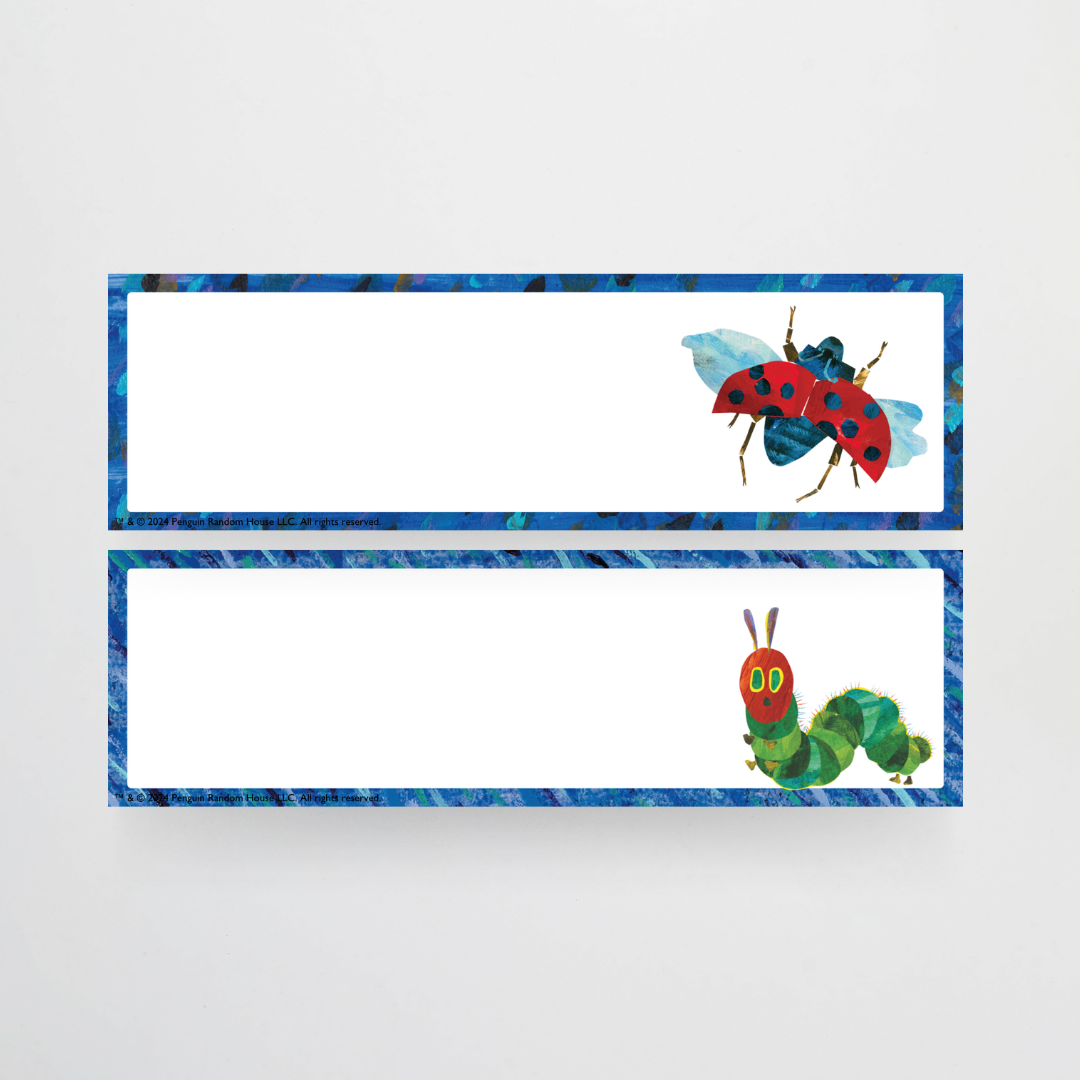 Rectangle Tote Tray Labels - The Very Hungry Caterpillar™ - Teacher Resources & Classroom Decor