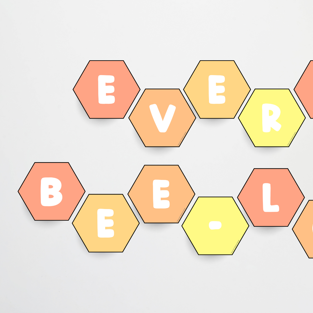 Back to School All About Me: Honeycomb Hexagons - Teacher Resources & Classroom Decor