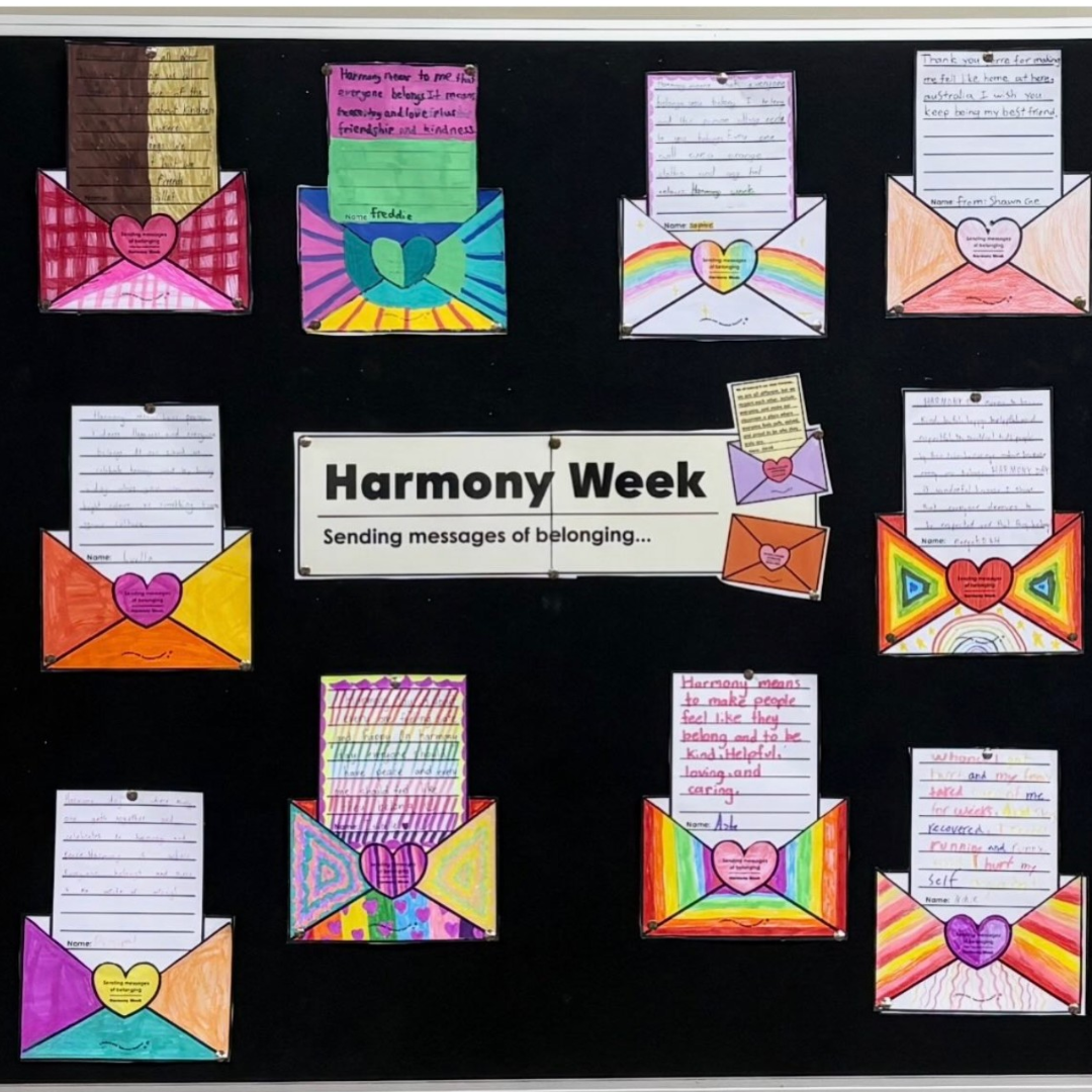 Harmony Day and Harmony Week: Letters and Messages of Belonging Classroom Activity - Teacher Resources & Classroom Decor