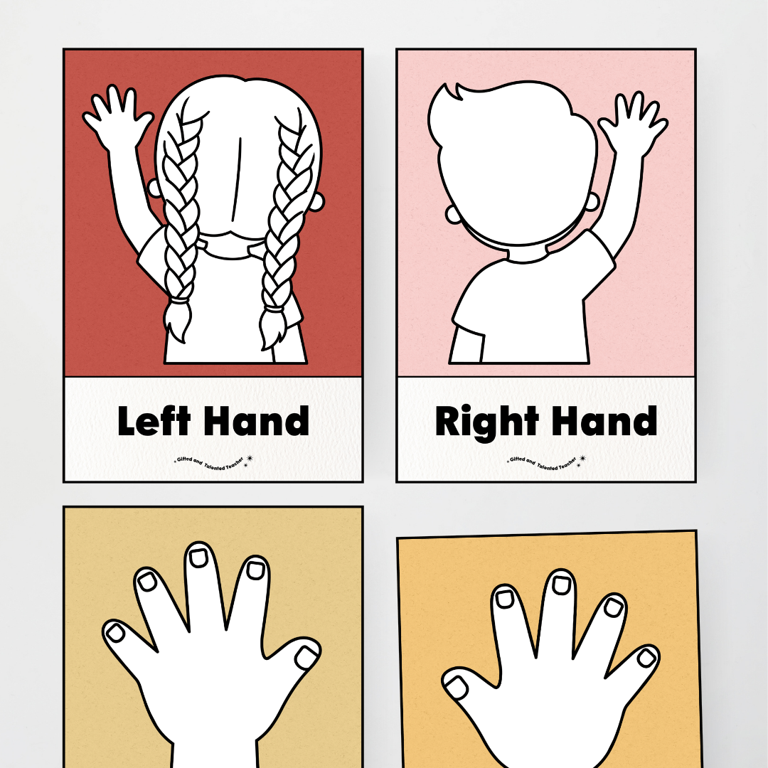 Left Hand and Right Hand Position Classroom Display - Little Circus Classroom Decor - Teacher Resources & Classroom Decor