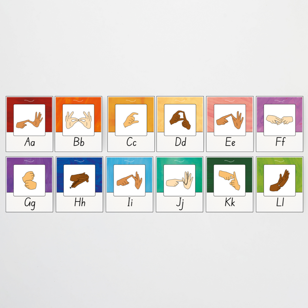 Pete Cromer: Auslan Alphabet Posters - Insect Life Classroom Decor