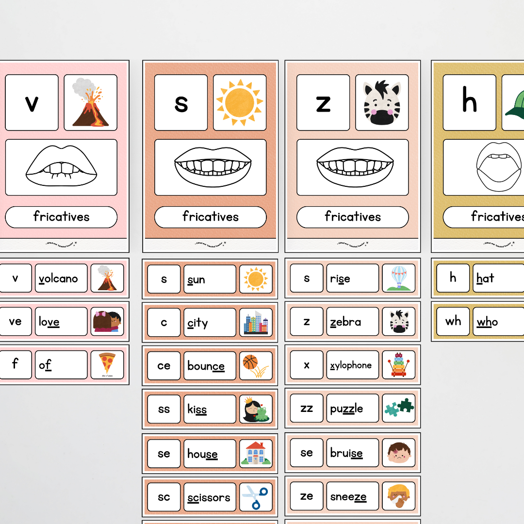 Sound Wall with Mouth Articulation - Farmers Market Classroom Decor