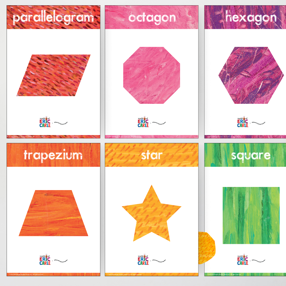 Shape Posters - The Very Hungry Caterpillar™ - Teacher Resources & Classroom Decor