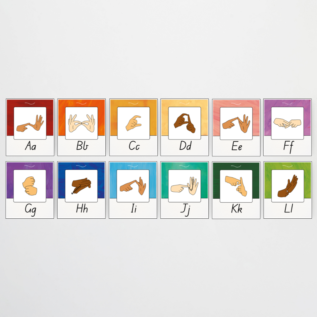 Pete Cromer: Auslan Alphabet Posters - Insect Life Classroom Decor