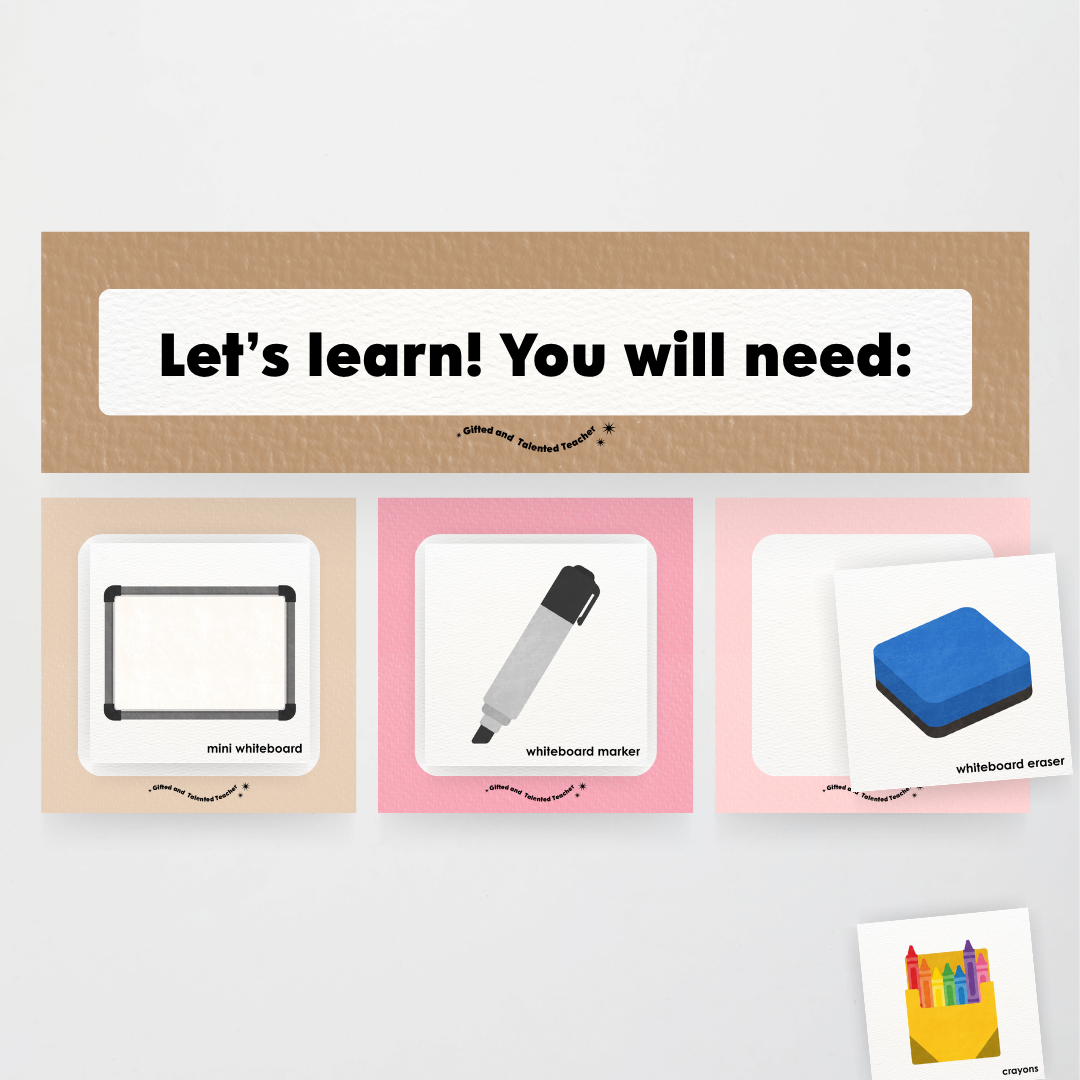 Supplies You Will Need Classroom Display - Farmers Market Classroom Decor