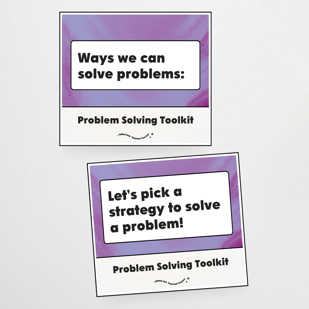 Lower Grades Problem Solving Strategy Toolkit - Australian Fauna and Flora Classroom Decor