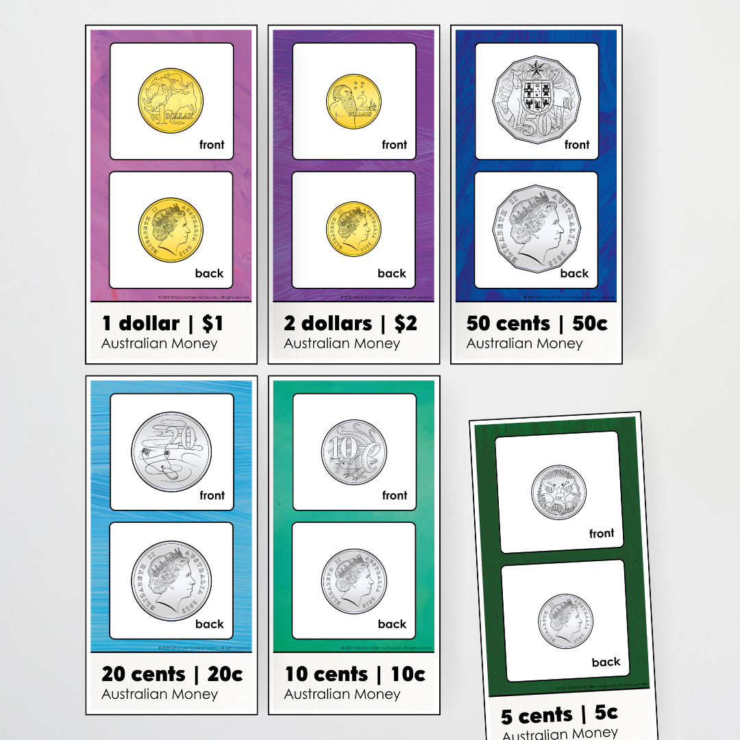 Australian Money Posters - Insect Life Classroom Decor