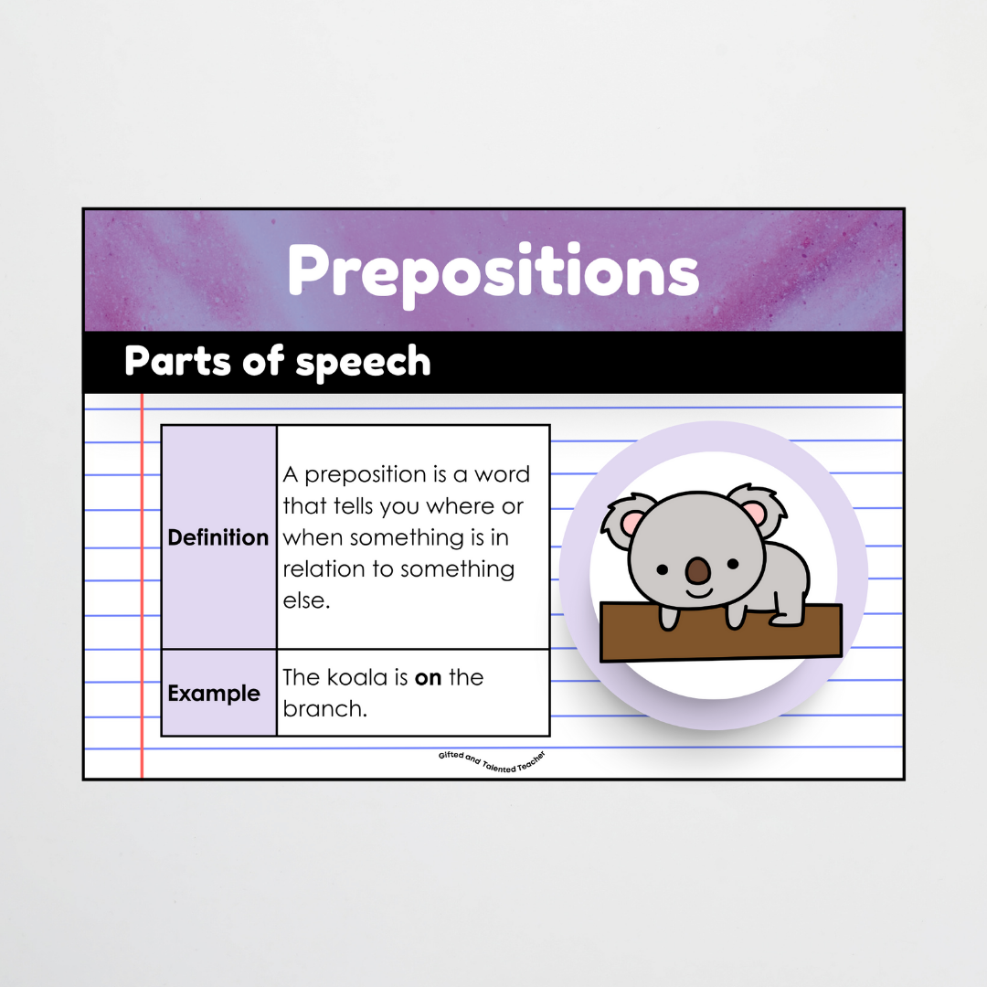 Mega Bundle: Parts of Speech Posters and Classroom Display - Australia Fauna and Flora Classroom Decor