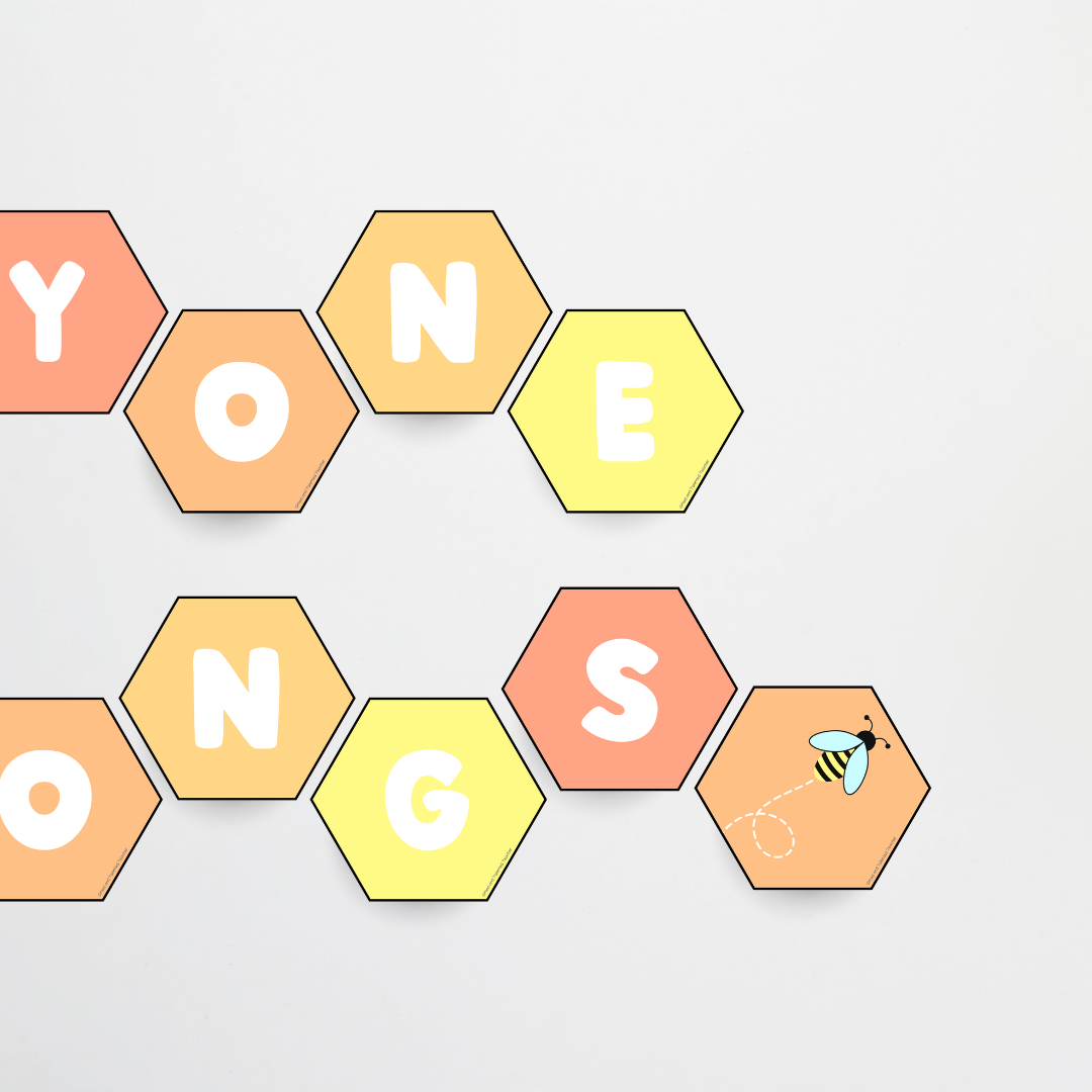 Back to School All About Me: Honeycomb Hexagons - Teacher Resources & Classroom Decor