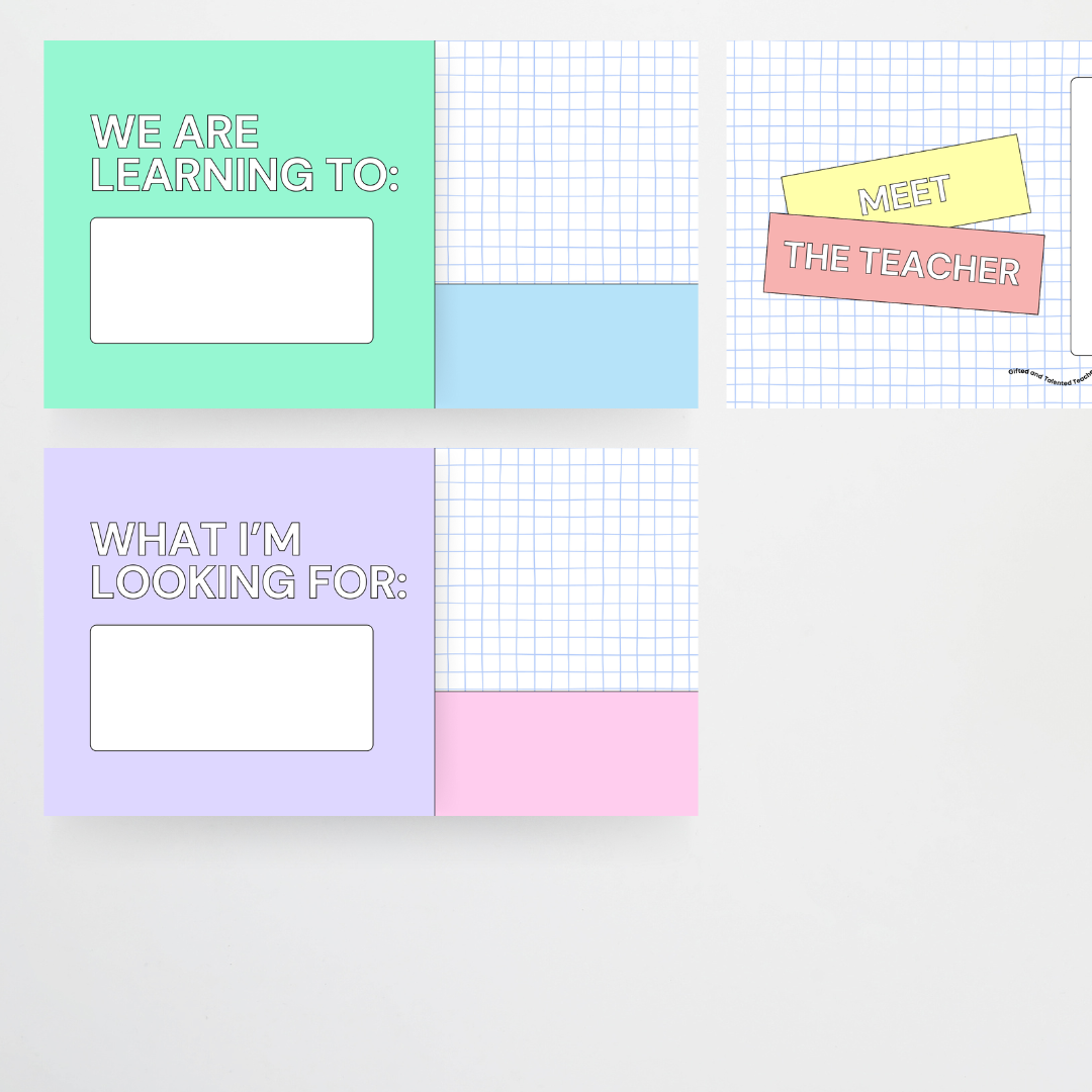 Digital Slides - School Doodles Classroom Decor - Teacher Resources & Classroom Decor