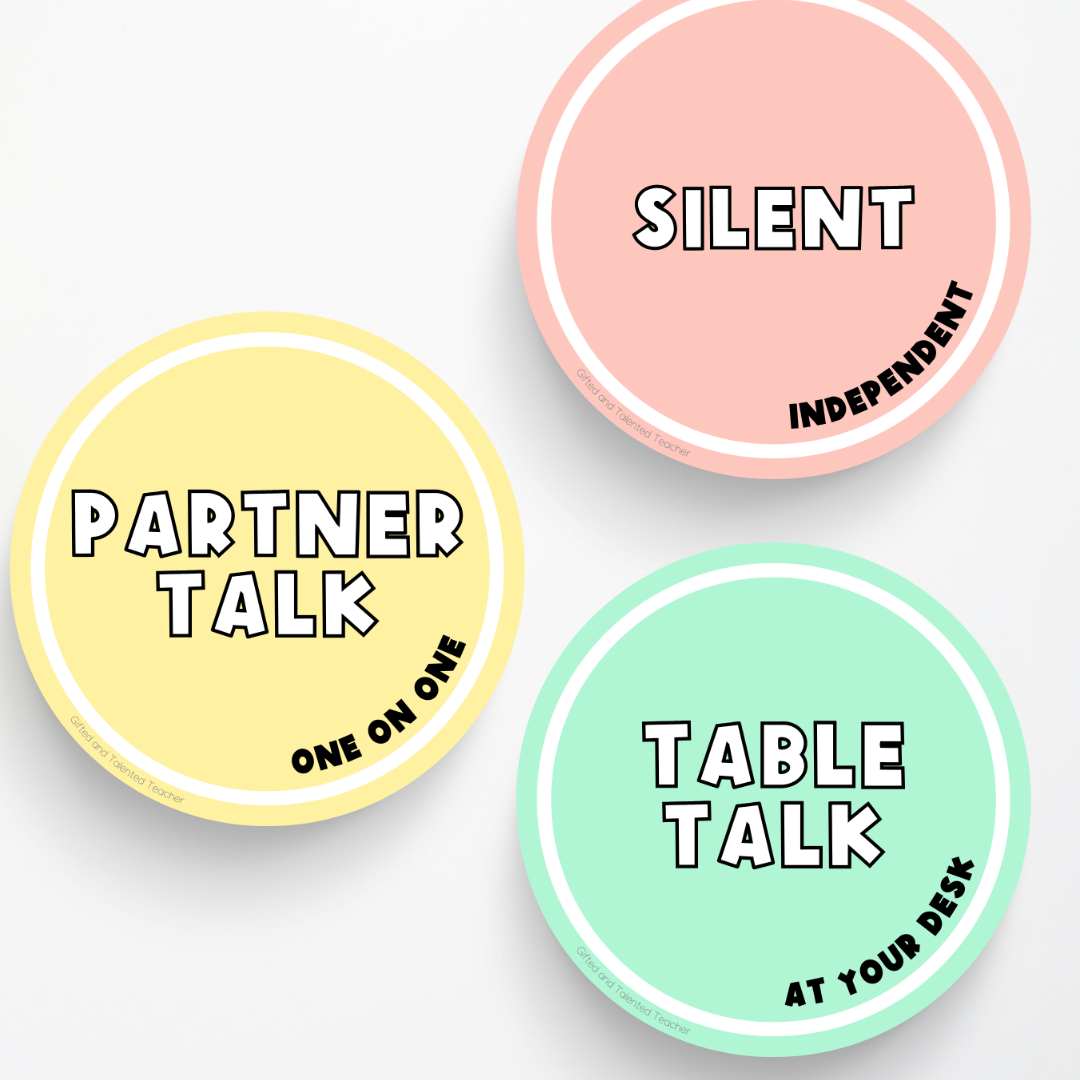 Noise Levels - School Doodles Classroom Decor - Teacher Resources & Classroom Decor