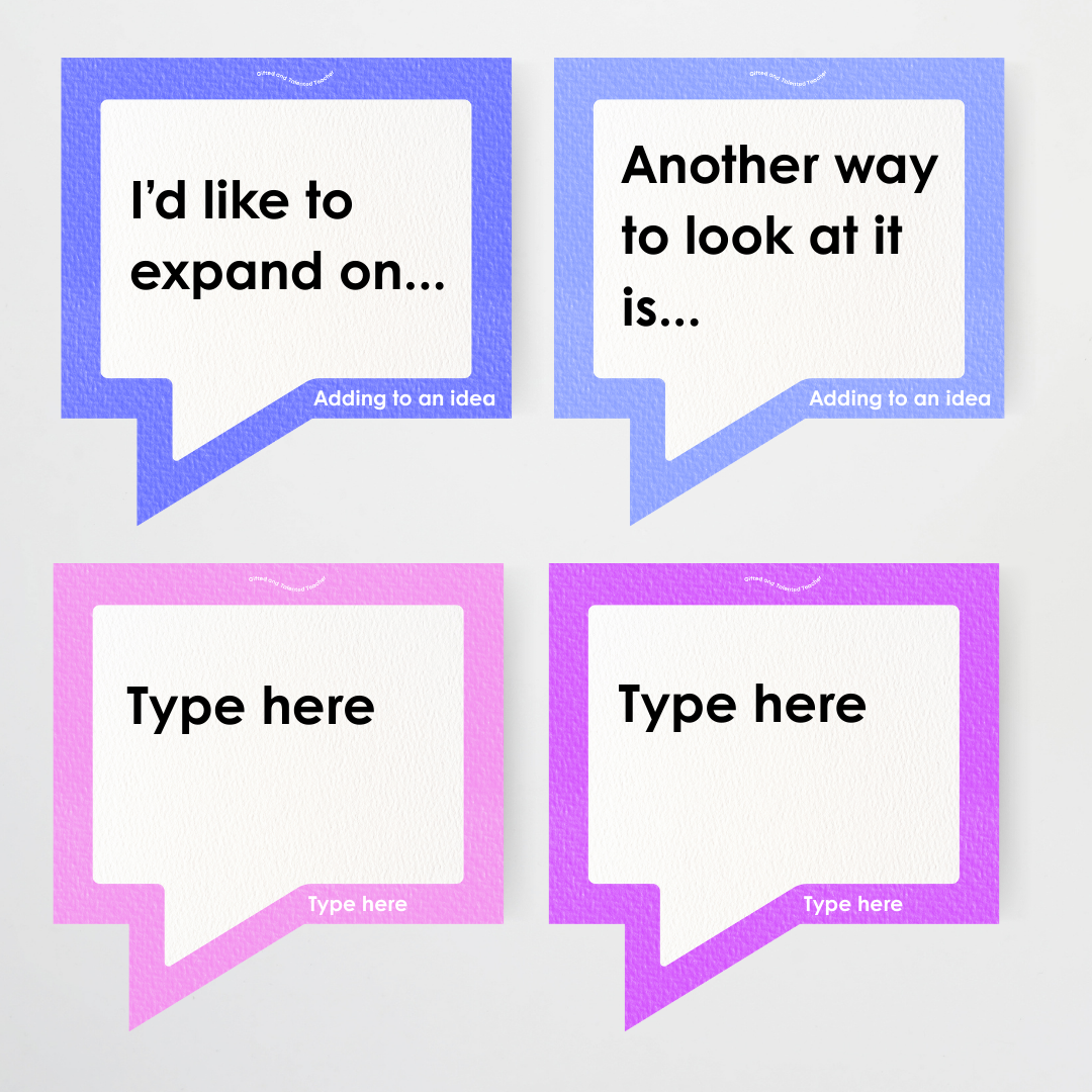 Conversation Starter Cards: Developing Oracy in the Classroom - Rainbow Classroom Decor