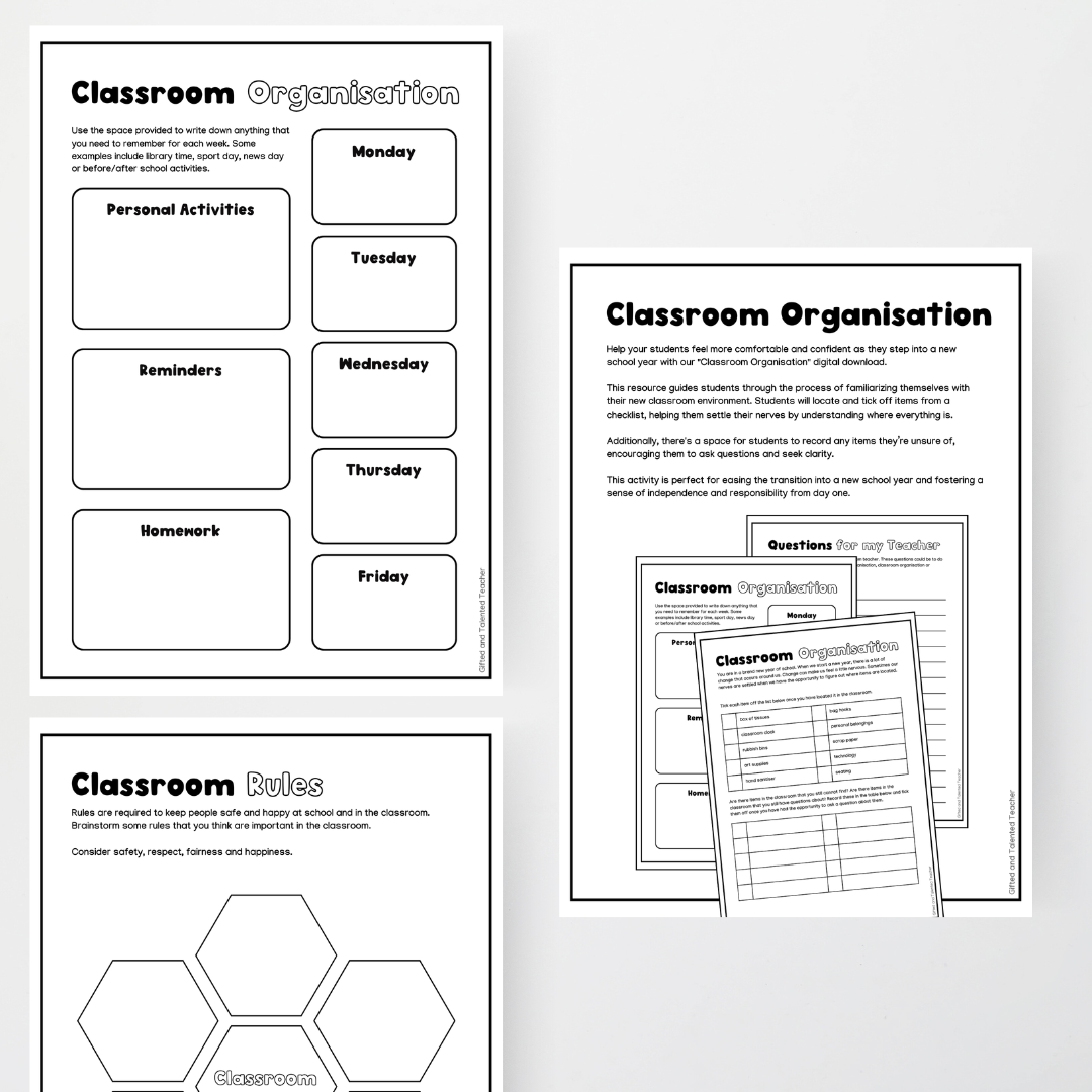 Back to School Activities - Welcome Back Pack | 2026 - Teacher Resources & Classroom Decor