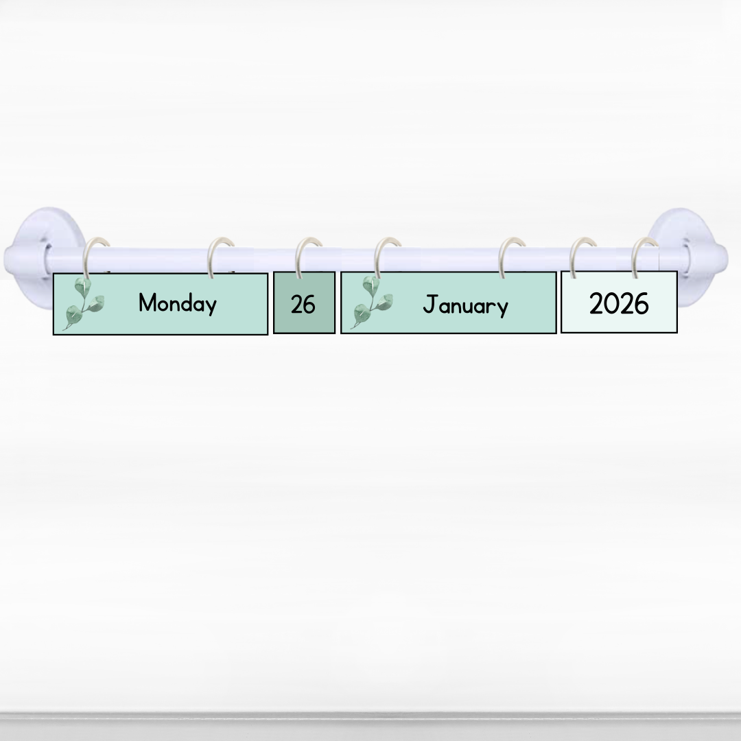 Flip Calendar - Leafy Greens Classroom Decor - Teacher Resources & Classroom Decor