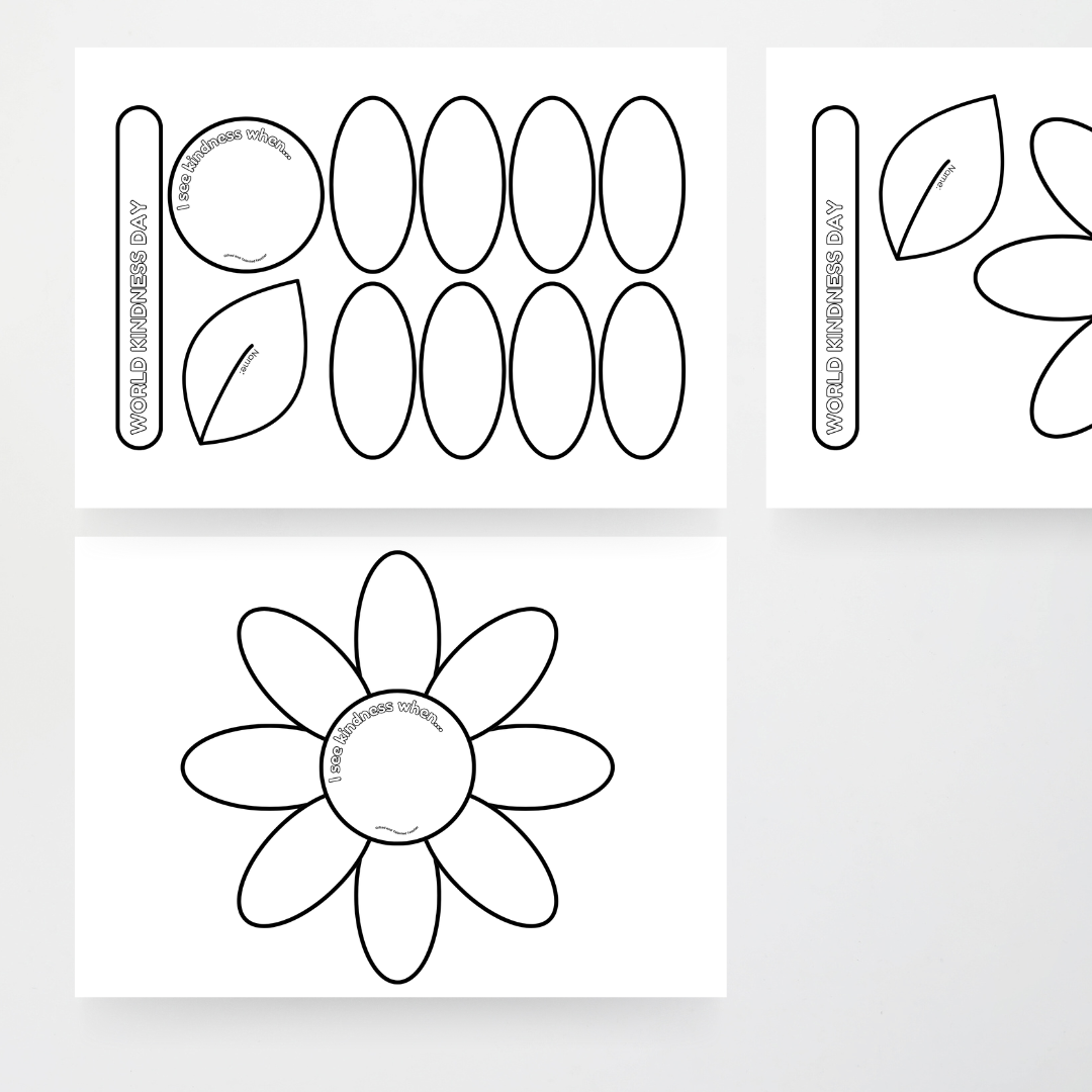 Kindness Flowers - Craft Activity
