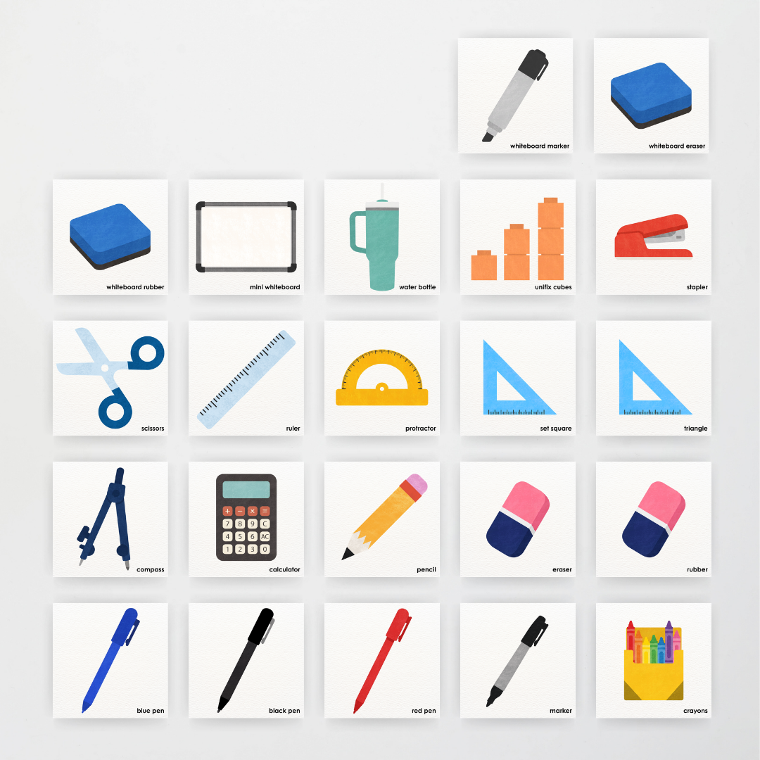 Supplies You Will Need Classroom Display - North America Classroom Decor