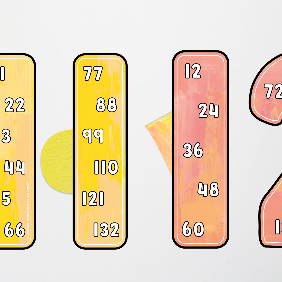 Pete Cromer: Skip Counting Numbers Set - Sea Life Classroom Decor - Teacher Resources & Classroom Decor