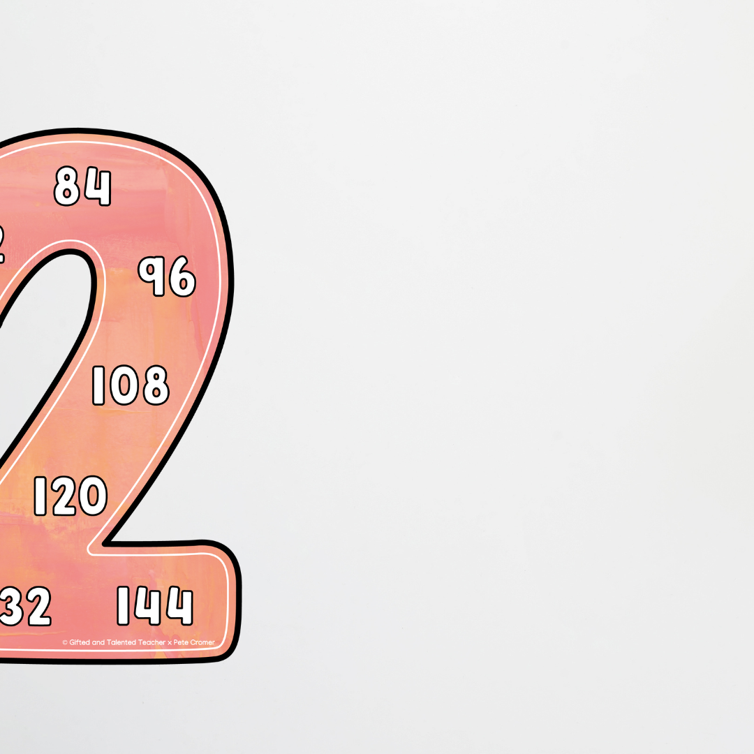 Pete Cromer: Skip Counting Numbers Set - Sea Life Classroom Decor - Teacher Resources & Classroom Decor