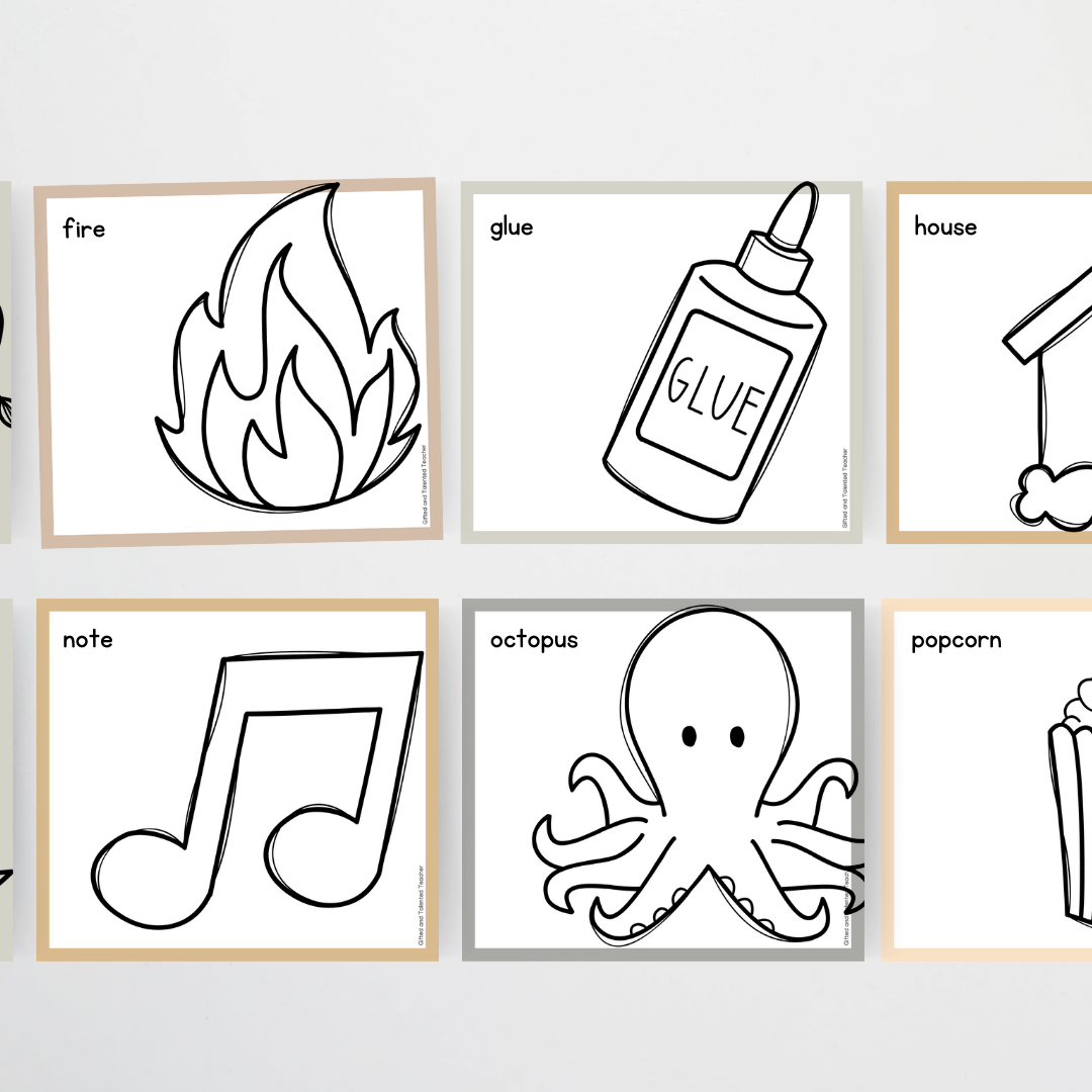 Matisse: Small Alphabet Posters - Neutral Classroom Decor - Teacher Resources & Classroom Decor