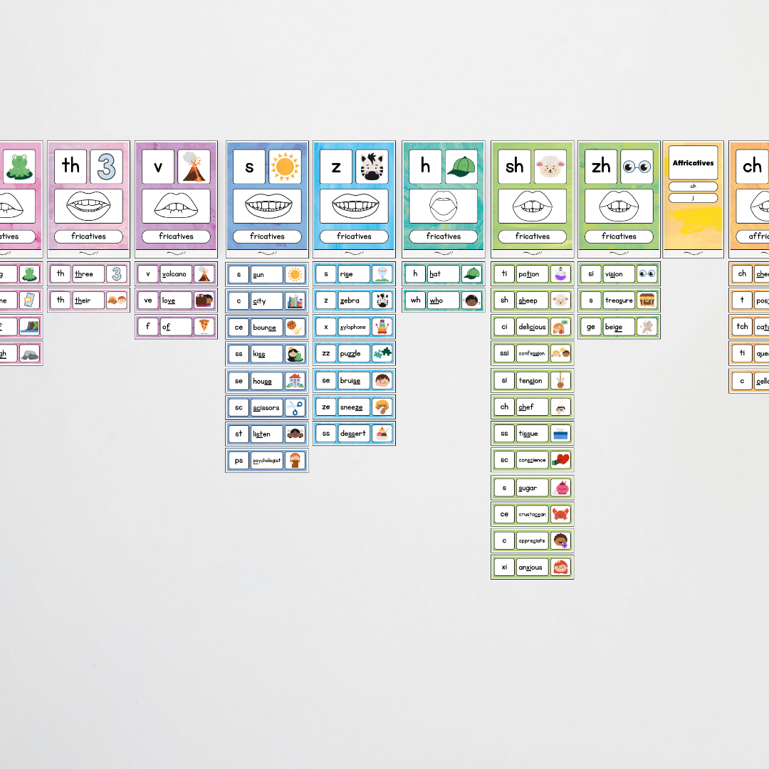 Sound Wall with Mouth Articulation - Sea Life Classroom Decor