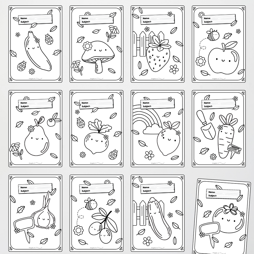 x Always Sunny Co. - Farmers Market Classroom Decor (Upper Grades) Bundle