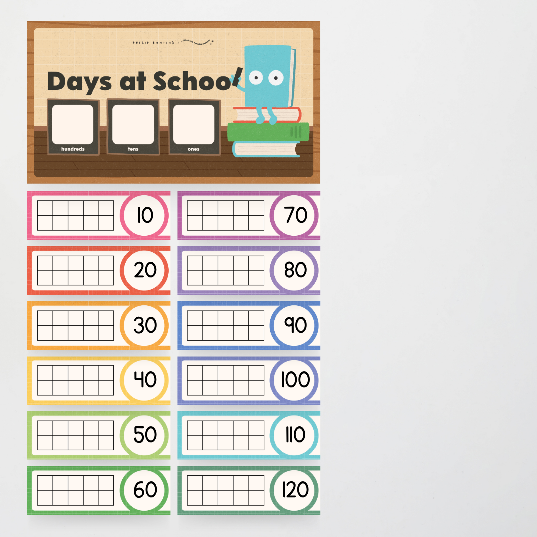 Philip Bunting: Days at School - Back to School Classroom Decor