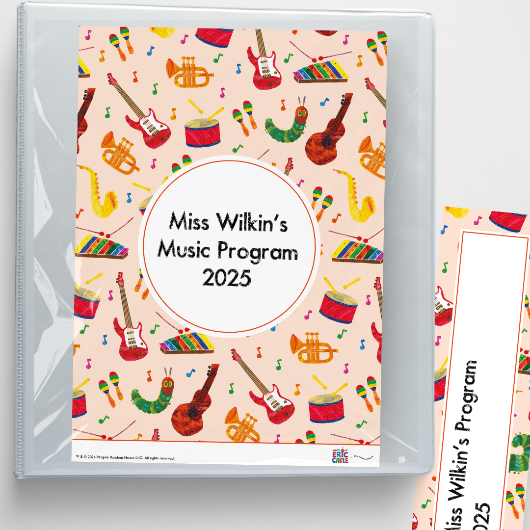 Binder Covers Set 2 - The Very Hungry Caterpillar™ - Teacher Resources & Classroom Decor