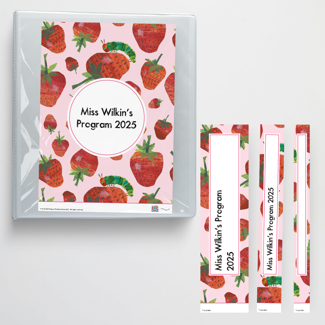 Binder Covers Set 2 - The Very Hungry Caterpillar™ - Teacher Resources & Classroom Decor