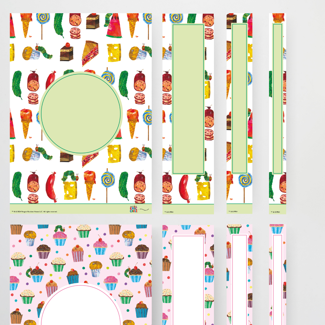 Binder Covers Set 2 - The Very Hungry Caterpillar™ - Teacher Resources & Classroom Decor
